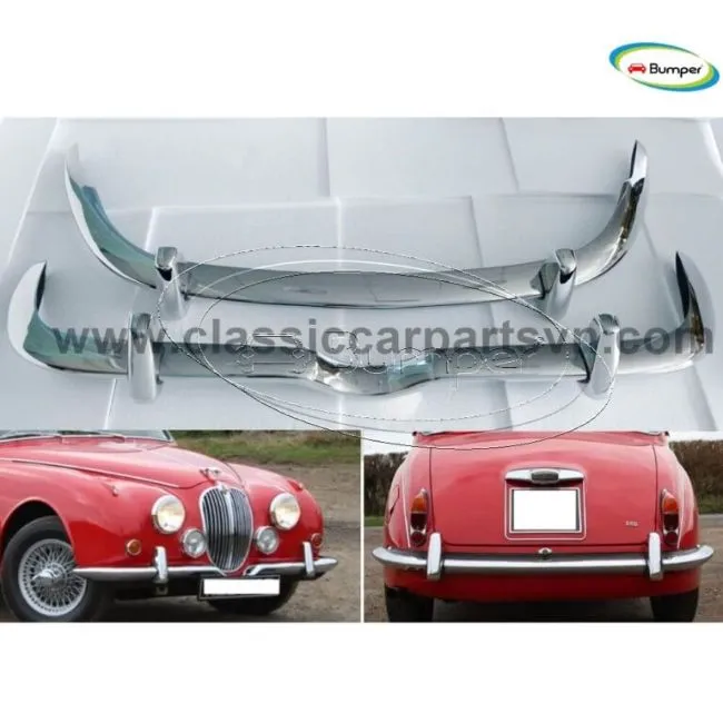 Jaguar Mark 2 240 and 340 (1967-1969) Slim bumpers New Image 1